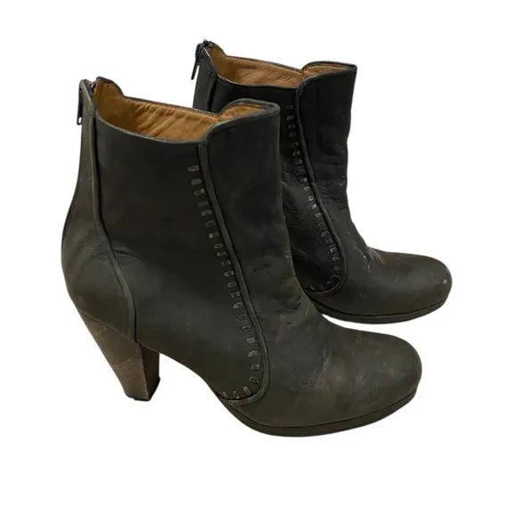 Calleen Cordero Leather Ankle Boots