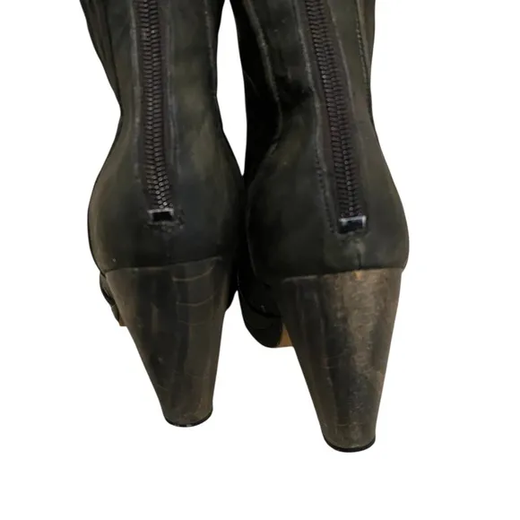 Calleen Cordero Leather Ankle Boots