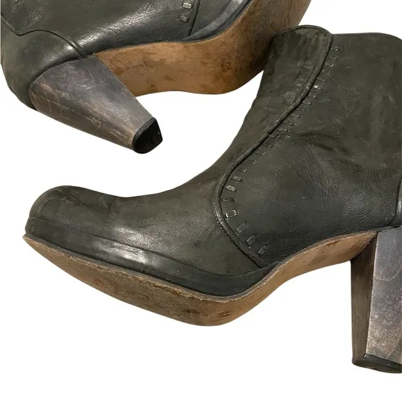 Calleen Cordero Leather Ankle Boots