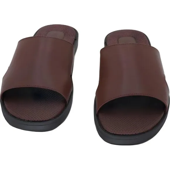 Calvin Klein Men's Ethan 2 Slip-On Sandal Cognac 11M