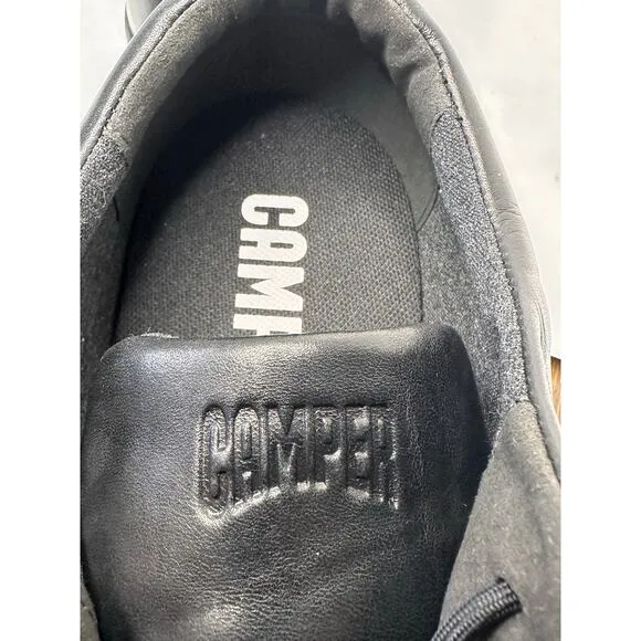 Camper Men's Chasis Sport Basket Lace Up Sneakers Shoes Black Size US 12 / EU 44