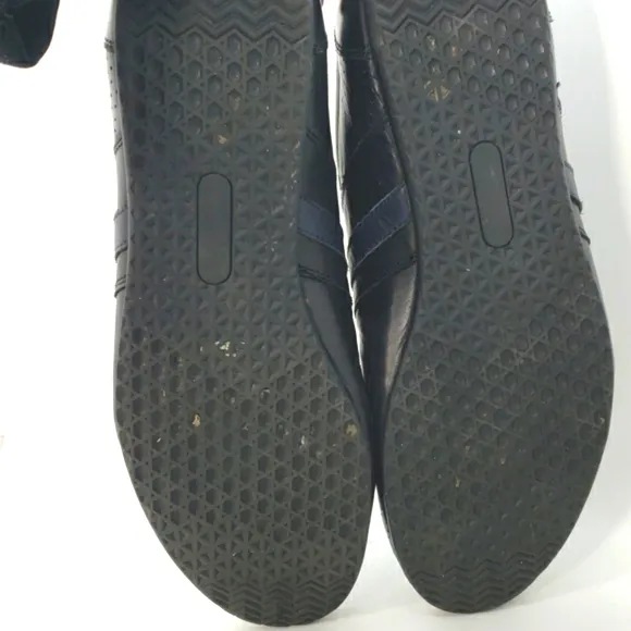 Carlo Pazolini Black Leather Shoes, Size EU 41 US 8 Mens