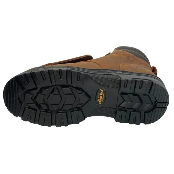 Carolina Men's Brown 6&quot; External MetGuard Steel Toe Work Boot - Size 10 D