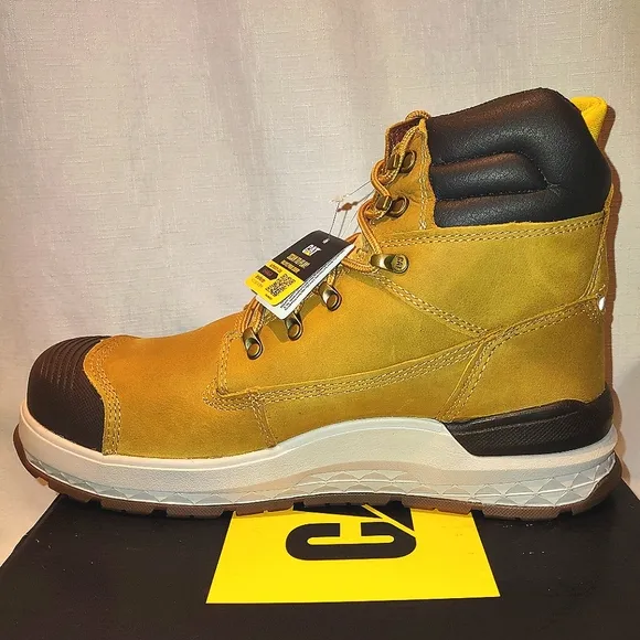 CATERPILLAR Men Work Shoes Impact Hiker Waterproof Composite Toe P91407