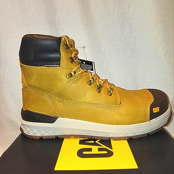 CATERPILLAR Men Work Shoes Impact Hiker Waterproof Composite Toe P91407