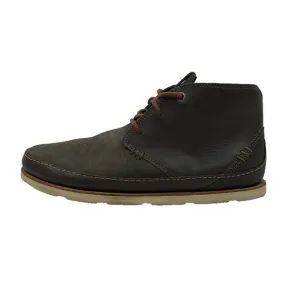 Chaco Men's Thompson Chukka Boots Dark Gray Gull Leather Casual Shoes US 8 EUC