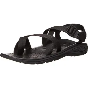 Chaco Zvolv Lair Black Men's Strappy Sandals Gray Hiking Outdoor JCH107213