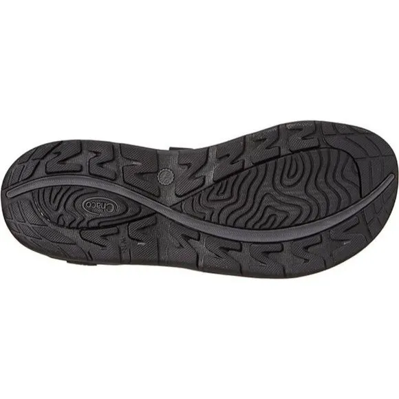 Chaco Zvolv Lair Black Men's Strappy Sandals Gray Hiking Outdoor JCH107213