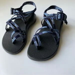 Chaco ZX/2 sandals womens size 7 strappy waterproof hiking outdoor shoes blue