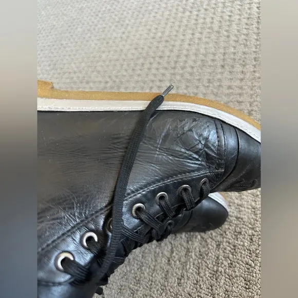 Chanel vintage sneakers boots size 38.5 pre owned