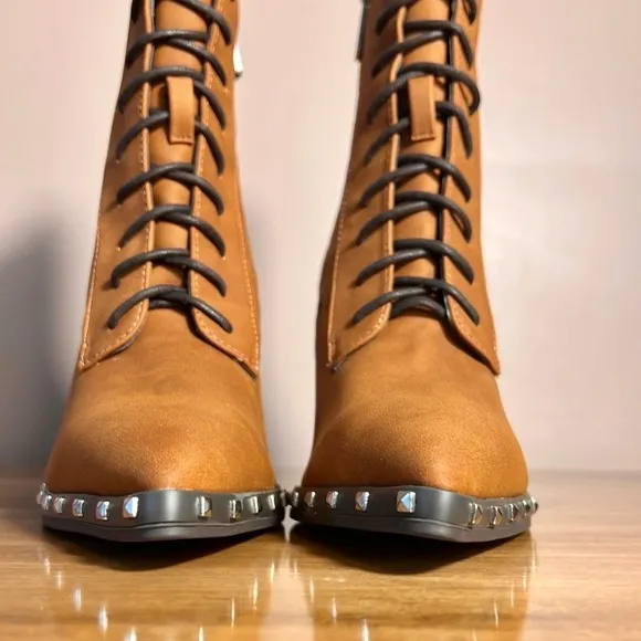 Charles David Faux Microsuede Boots
