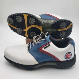 Chicago Cubs FootJoy MyJoys 9 M White Blue Red Golf Shoes Soft Spikes 54240