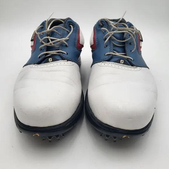 Chicago Cubs FootJoy MyJoys 9 M White Blue Red Golf Shoes Soft Spikes 54240