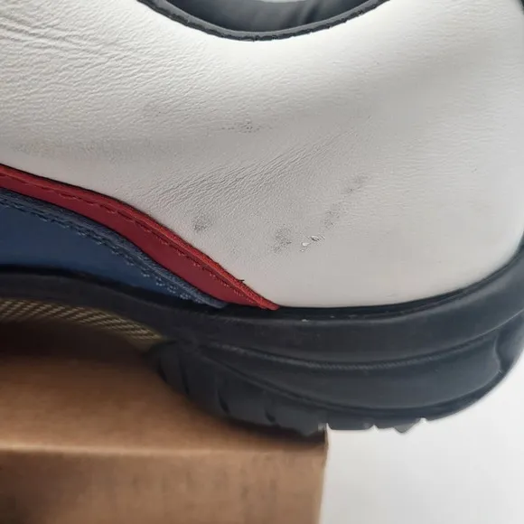 Chicago Cubs FootJoy MyJoys 9 M White Blue Red Golf Shoes Soft Spikes 54240