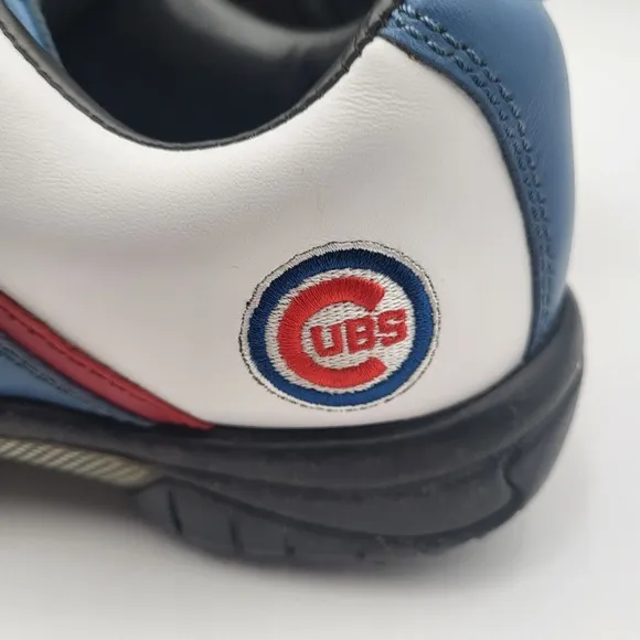 Chicago Cubs FootJoy MyJoys 9 M White Blue Red Golf Shoes Soft Spikes 54240