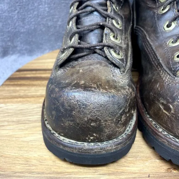 Chippewa Original Waterproof Insulated Steel Toe Logger Boots Men's Size 8.5