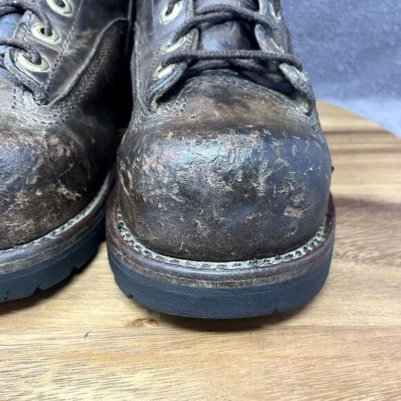 Chippewa Original Waterproof Insulated Steel Toe Logger Boots Men's Size 8.5