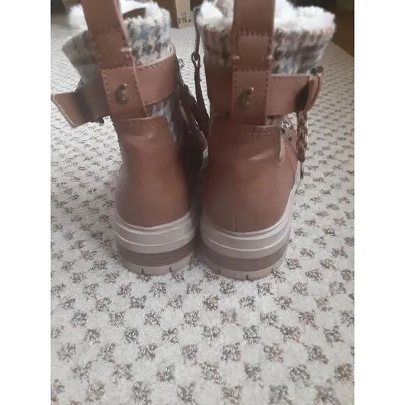Circus by Sam Edelman Boots Women's Brown Gretchen Shearling Size 8.5