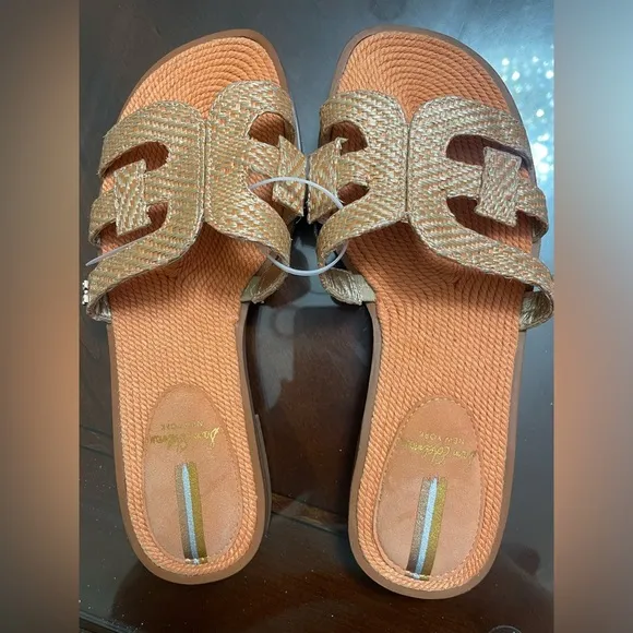 Circus NY by Sam Edelman Women's Bay Slide Sandal size 6 brown/tan