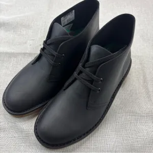 Clarks Black Chukka Boots Sleek Minimalist Design