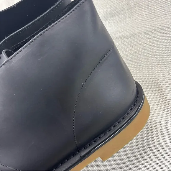 Clarks Black Chukka Boots Sleek Minimalist Design