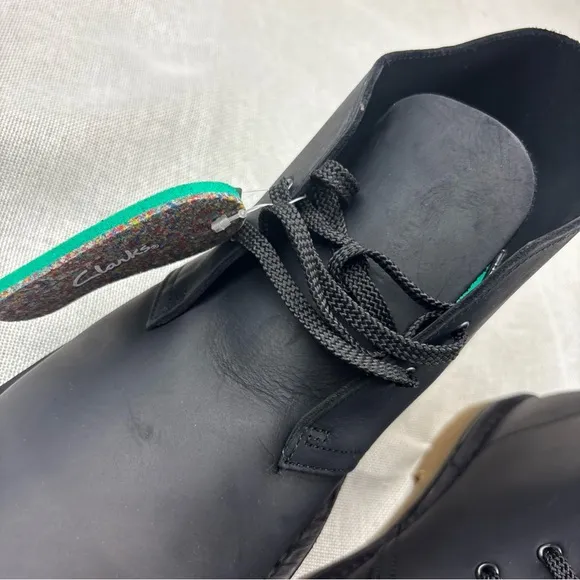 Clarks Black Chukka Boots Sleek Minimalist Design