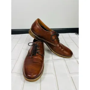Clarks brown leather men's dress shoes sz 12