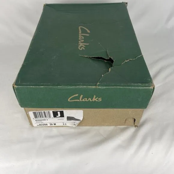 Clarks Men's Bushacre 2 Casual Chukka Boots Beeswax Brown Size 10M