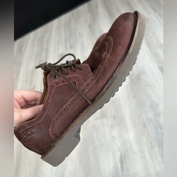 Clark's | Men's Soft Cushion Brogue Shoes | Size 7