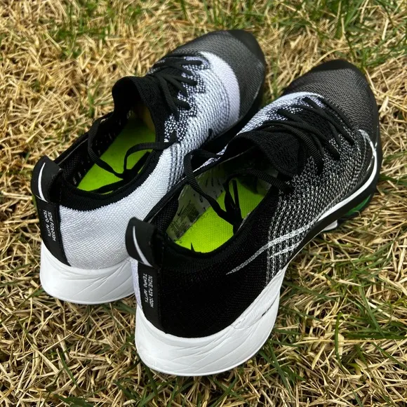 CLEAN Nike Air Zoom Next% Tempo Size 12.5 Flyknit Oreo shoes