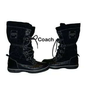 Coach Shaine snow boots size 6b