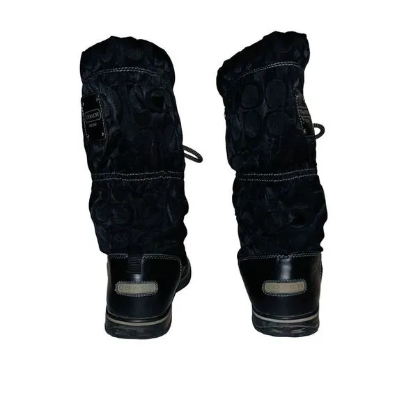 Coach Shaine snow boots size 6b
