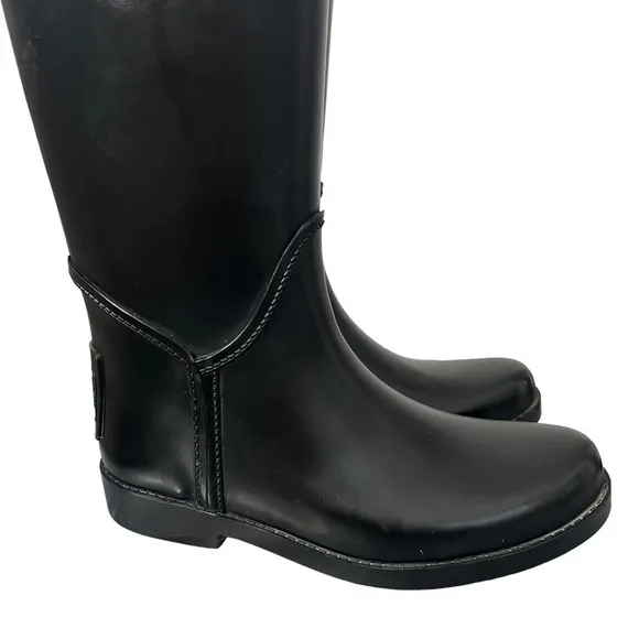 Coach Women’s Black Rain boots Size 7