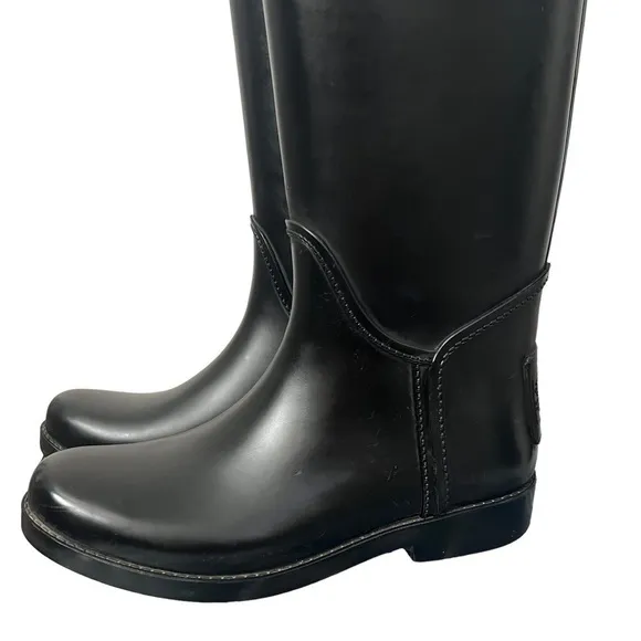 Coach Women’s Black Rain boots Size 7
