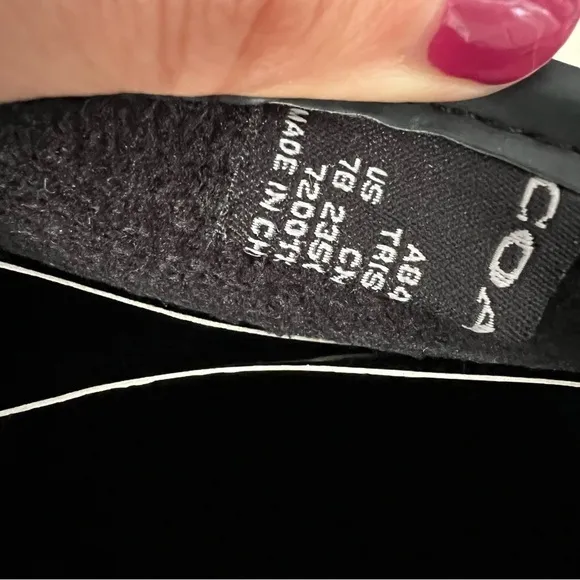 Coach Women’s Black Rain boots Size 7