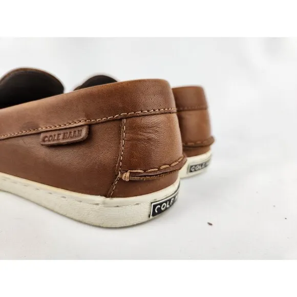 Cole Haan Mens Size 8.5 Nantucket Loafers Brown Penny Loafer Shoes  Lightweight