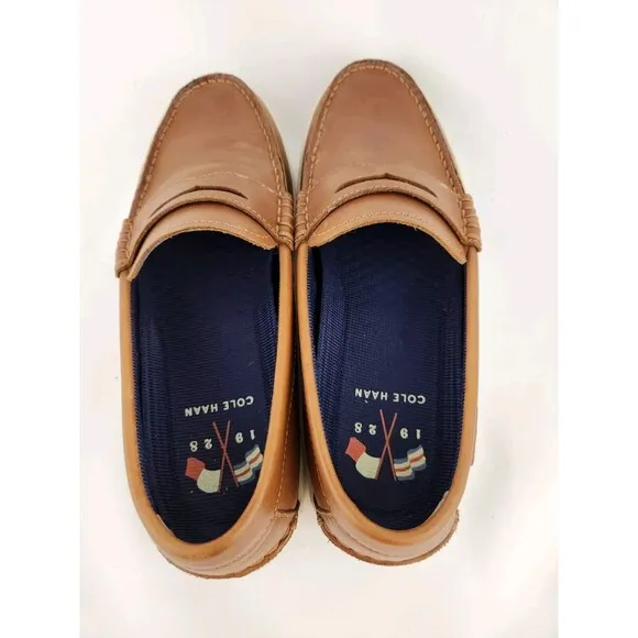 Cole Haan Mens Size 8.5 Nantucket Loafers Brown Penny Loafer Shoes  Lightweight