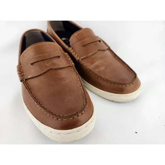 Cole Haan Mens Size 8.5 Nantucket Loafers Brown Penny Loafer Shoes  Lightweight