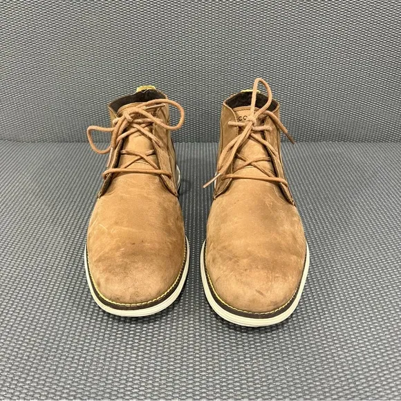 Cole Haan Orginal Grand‎ Chukka Boot Soft Leather Brown Mens Size 9.5