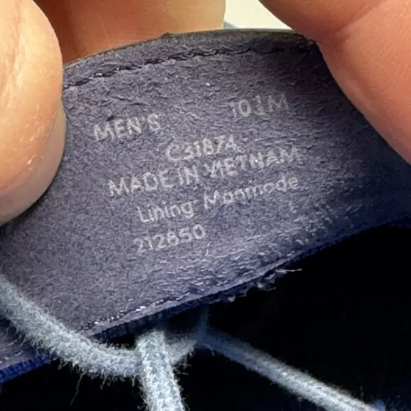 Cole Haan Original Grand Stitchlite Wingtip Oxfords Men's 10.5 M Blue Navy
