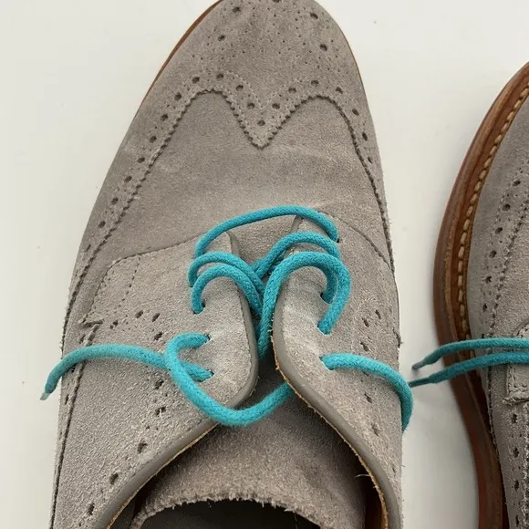 Cole Haan x Todd Snyder C14253  Lace-Up Suede Wingtip Oxford Shoes Men's US 11M