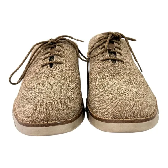 Cole Haan Zerogrand Wingtip Oxford Shoes in Beige Men’s Size 10.5 - EUC