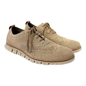 Cole Haan Zerogrand Wingtip Oxford Shoes in Beige Men’s Size 10.5 - EUC