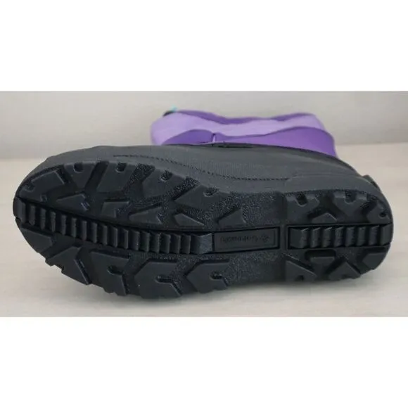 Columbia Big Kids' 6 Women's 7.5 Purple Columbia Powerbug Plus II Winter Boots