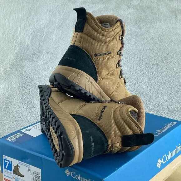 Columbia Mens Fairbanks Omni-Heat, Elk/Rusty boot, 7.5 NWB S067