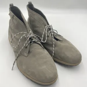 Columbia Men's Three Passes Desert Soft Leather Ankle Boot Shoes Gray Size 13