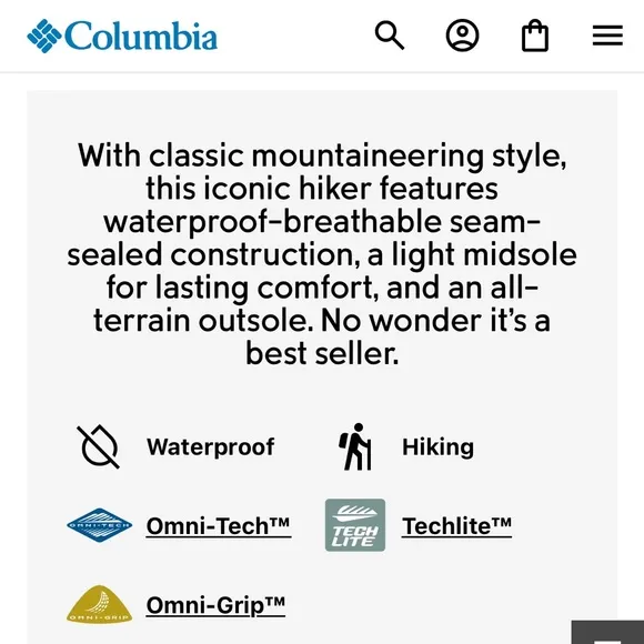 Columbia Newton Ridge Plus Waterproof Amped Hiking Boots