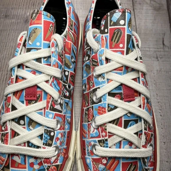 Converse Chuck 70 Frozen Treats Youth Sneakers Soft Red Blue Size 3 A00519F