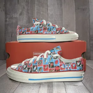 Converse Chuck 70 Frozen Treats Youth Sneakers Soft Red Blue Size 3 A00519F