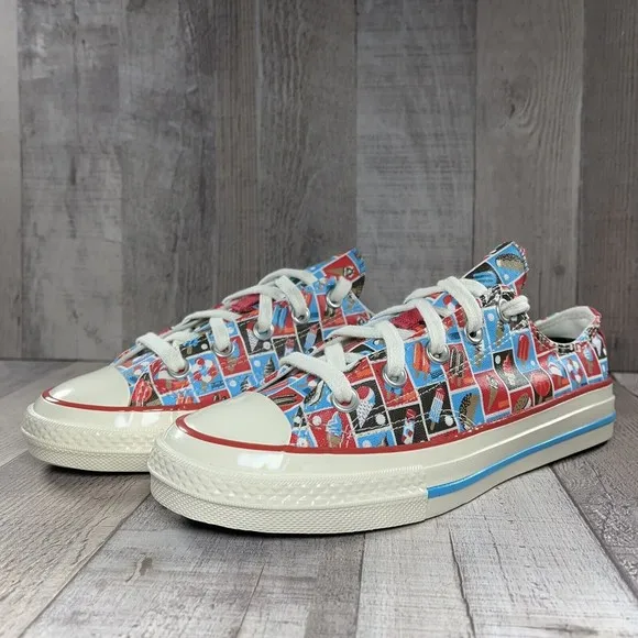 Converse Chuck 70 Frozen Treats Youth Sneakers Soft Red Blue Size 3 A00519F